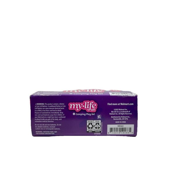 My Life As Light Up Fire Camping Set For 18-inch Doll 11 Piece Playset - Picture 4 of 10